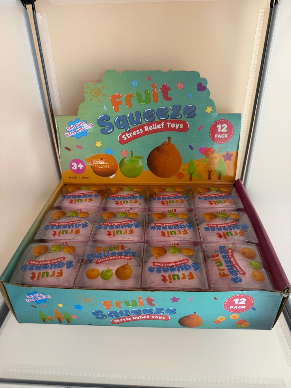 Fruit Squeeze Squishy – Soft & Crackly Sensory Toy